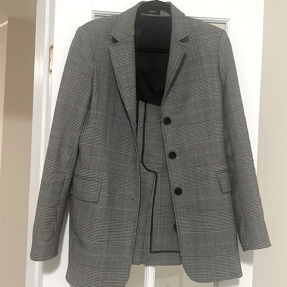 Theory blazer, oversized fit